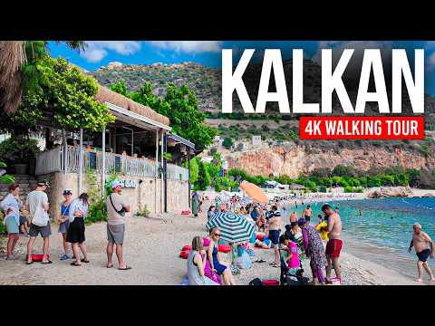 Antalya, 튀르키예 | Kalkan | 도보 여행 4K