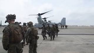24th MEU CERTEX: U.S Marines with Kilo Conduct a CASEVAC scenario