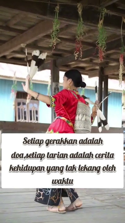 #tari tunggal putri dayak