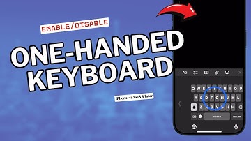 How to Enable One Handed Keyboard on iPhone (iOS 18 - UPDATED)