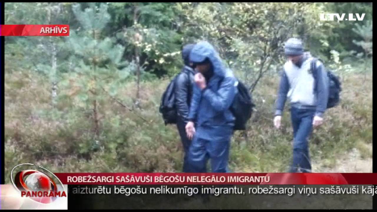 Robežsargi sašāvuši bēgošu nelegālo imigrantu