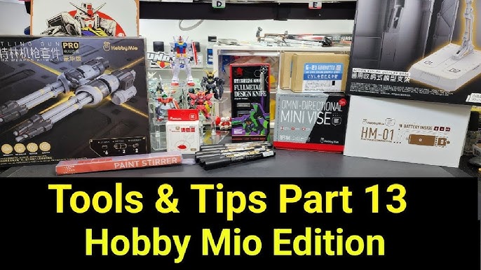 HobbyMio HM-160 Modular Wash Free Airbrush Kit Set