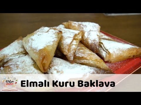 Elmalı Kuru Baklava Tarifi