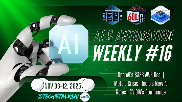 AI Shakeup! OpenAI's $38B AWS Deal, Nvidia, Meta's Crisis & India's New AI Rules | AI Weekly #16