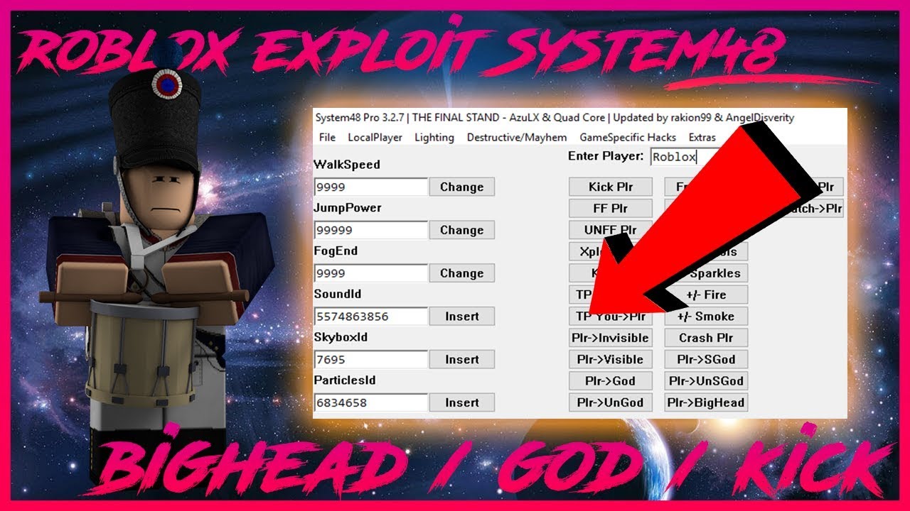 Bighead God Kick Ws Jp And More New Roblox Exploit - jp like a god roblox