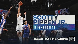Scotty Pippen Jr. Highlights vs Philadelphia 76ers
