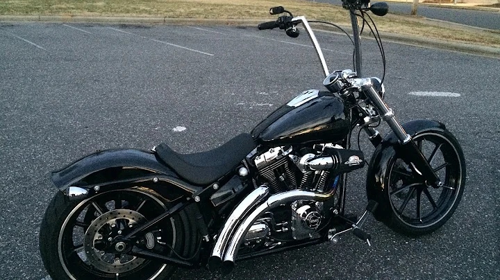 Modified Harley-Davidson Breakout Dyno Run