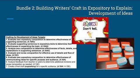 Grade 4 English Language Arts and Reading Unit 10 Video Preview