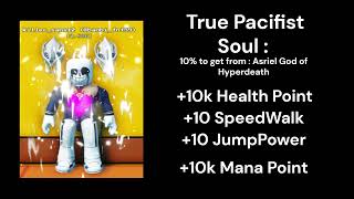 Showcase all the Soul in Undertale Soul Rpg X