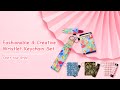 Custom Fashionable & Creative Wristlet Keychain Set 🌟 | Craft Your Style