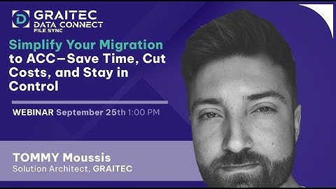 Webinar: Automate Project Data Migration: File Servers & SharePoint into Autodesk Construction Cloud