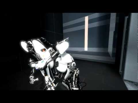 Portal 2: Atlas & P-Body hugging (SFM)