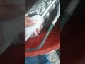Refrigerador hielo seco Fuga de gas en su evaporador congelador.