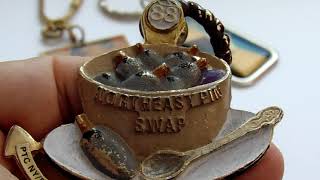 Two Key Chains and Lions Pin