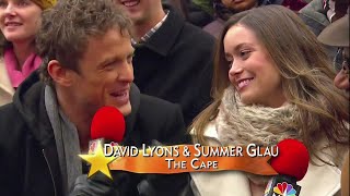 Summer Glau and David Lyons interview at Macy's Thanksgiving Parade Wealth