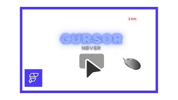 Flutterflow mouse hover | cursor hover