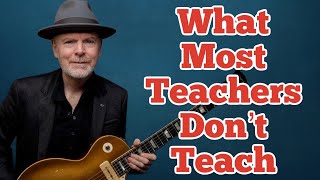 What Most Teachers Don’t Teach