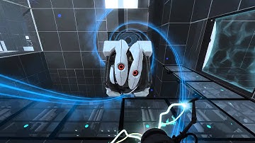 Portal 2: Unintended solution for map "Polarity" by BEN 77.