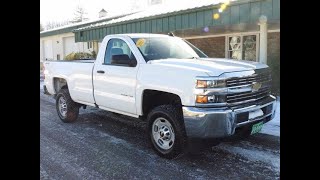 2017 CHEVROLET SILVERADO 2500 REG CAB - G20544A