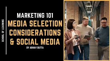 What are Advertising Media Selection & Social Media Considerations?