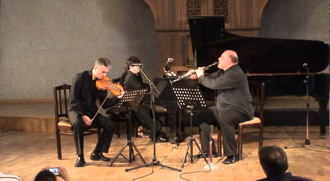 Aram Khachaturian trio for piano, and violin YouTube