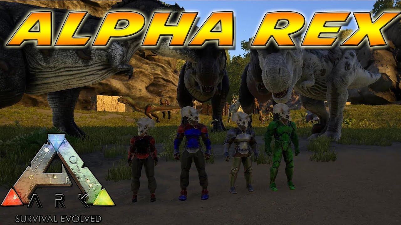 * ALPHA REX ! * - Bongo Island - Ark Survival Evolved [11] - YouTube