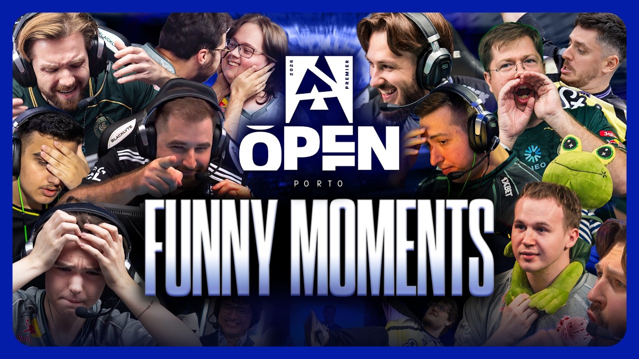 FUNNY MOMENTS of BLAST Premier Open Porto 2026