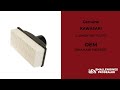 KAWASAKI 110130727 ELEMENTAIR FILTER OEM part
