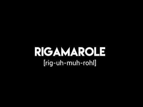 rigamarole.wav - YouTube
