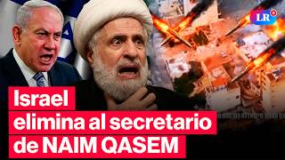 🚨ISRAEL mató a ALÍ YUSEF HARSHI, secretario de NAIM QASEM, líder terrorista de Hezbollah | #LR