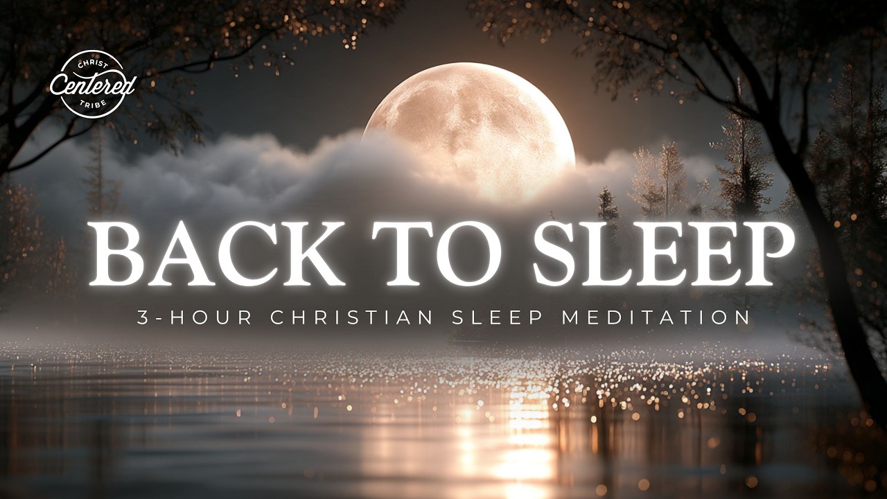 When You Can't Fall Back Asleep, Pray THIS | (NO ADS) Peaceful Night Prayer