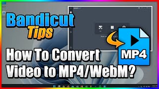 How to convert video files to MP4 or WebM - Bandicut screenshot 5