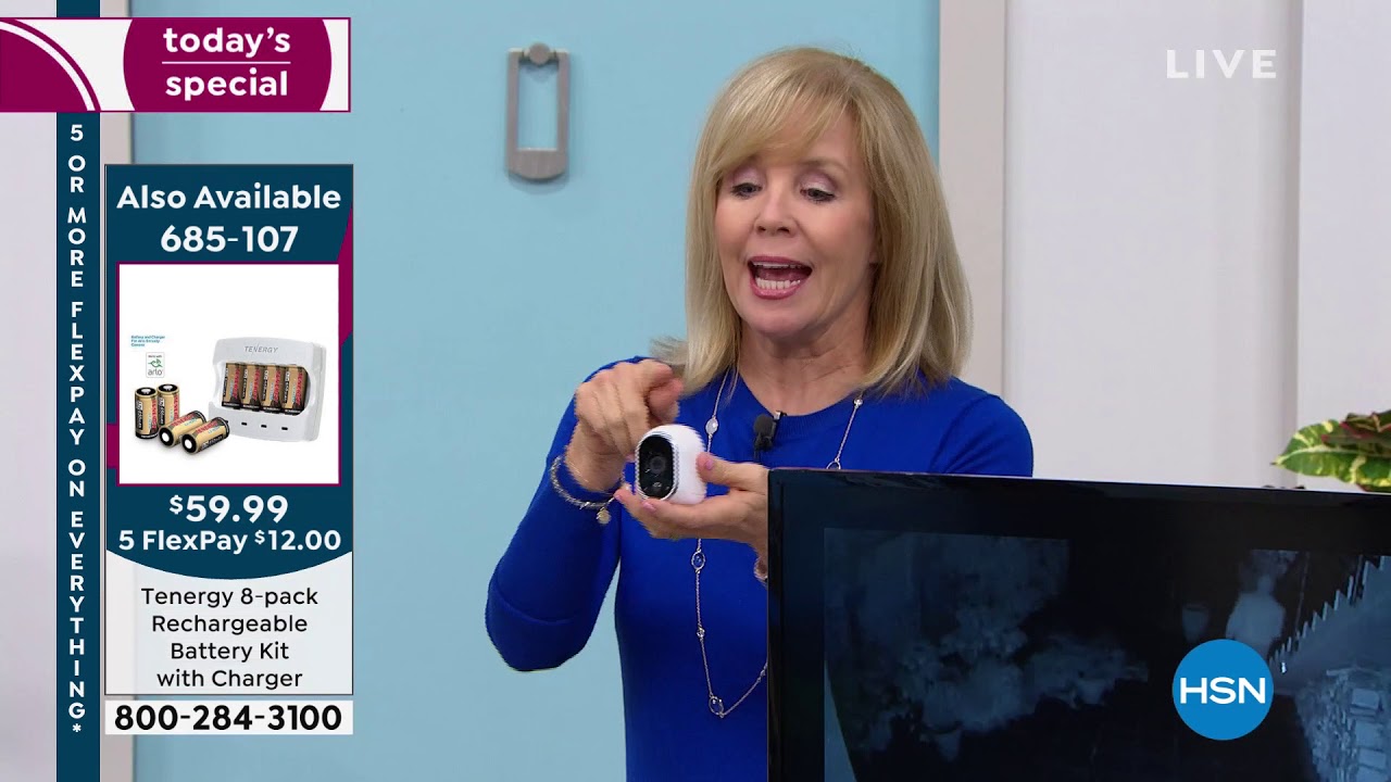 Arlo HD Indoor/Outdoor Wireless 6Camera Smart Security S...