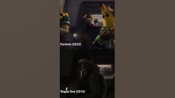 Thumbnail of Fortnite vs Star Wars Rogue One(2016) Darth Vader Hallway Scene