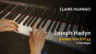 Claire Huangci Joseph Haydn Sonata Hob XVI 45 E-Flat Major 3rd Movement
