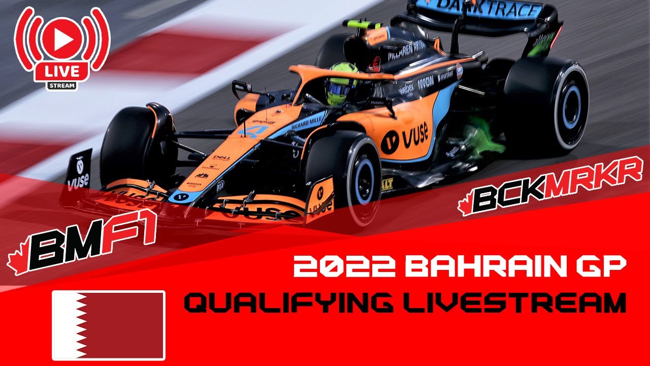 2022 Bahrain GP Qualifying Livestream Watchalong Live Timing + Commentary #BahrainGP