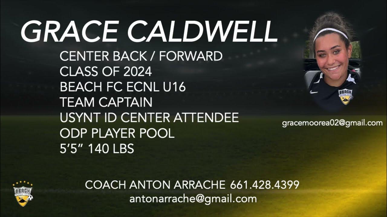 Grace Caldwell (2024) Fall 2021 YouTube
