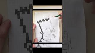 How to draw PIXEL BART SIMPSON #shorts 3