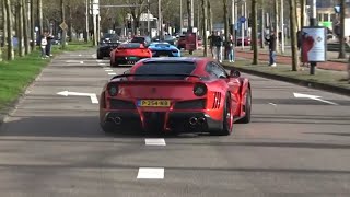 Super & Hypercars Leaving IAMS 2024! Accelerations & Powerslides