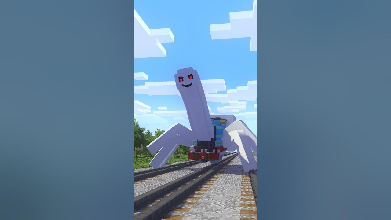 Space Thomas vs. Cursed Thomas in Minecraft