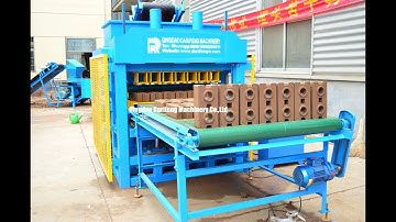 DF7 10 Automatic interlocking clay brick machine production line