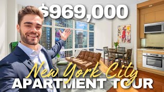 LIVING in TIMES SQUARE for LESS THAN $1,000,000 | NYC Apartment Tour