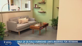 50-unit apartment complex to house the homeless opens in east Austin