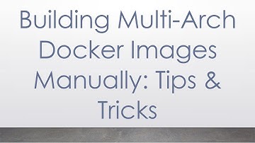 Building Multi-Arch Docker Images Manually: Tips & Tricks