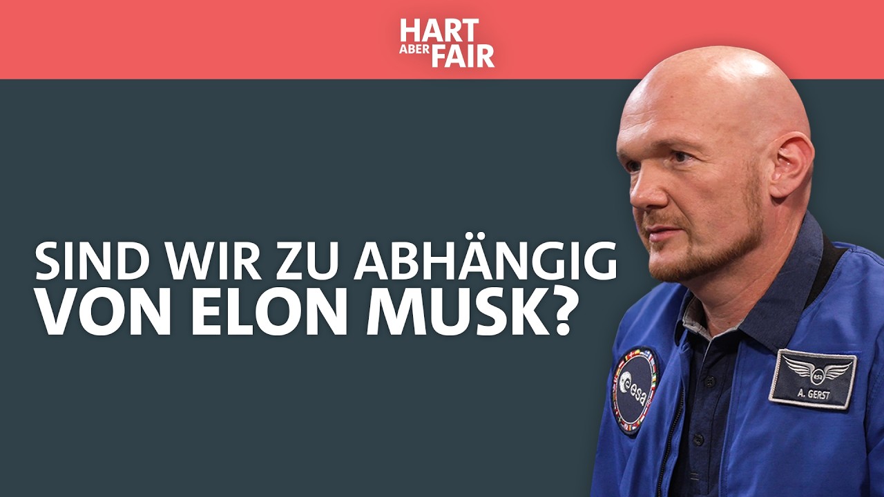 So läuft Politik im Weltall: Interview mit Alexander Gerst und ESA-Chef Aschbacher | Hart aber fair