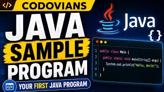 Java Sample Program | Beginner's Guide to Your First Java Program