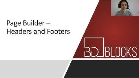 BDBlocks Learning - Page Builder Headers and Footers