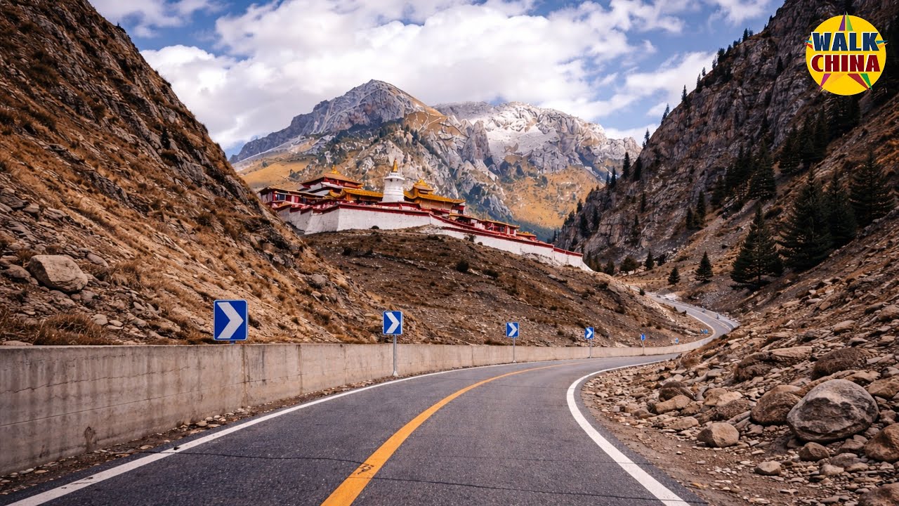 Поездка в фоторай Китая｜Тибетский регион Ганьцзы｜4K POV