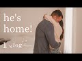 HE’S HOME!! | deployment homecoming vlog (day 5!)