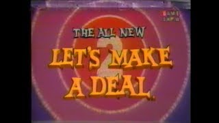 the All New Lets Make A Deal  Game Show  1985  Monty Hall